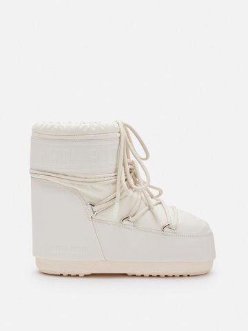 Зимові жіночі чоботи Moon Boot Icon Low Cream Rubber - 2027 80D1409380-cream фото