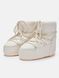 Зимові жіночі чоботи Moon Boot Icon Low Cream Rubber - 2027 80D1409380-cream фото 4