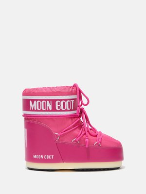 Зимові жіночі чоботи Moon Boot Icon Low Nylon Hot-Pink 80D1409340_pink фото